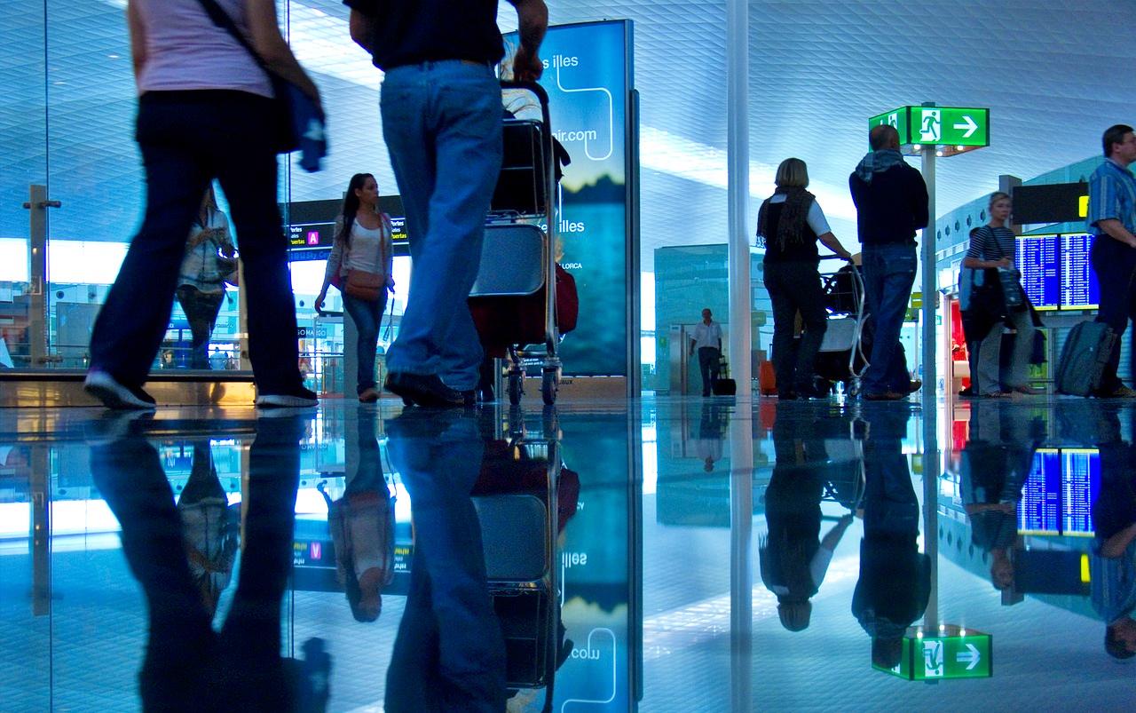 Dog went through TSA X-ray at an airport