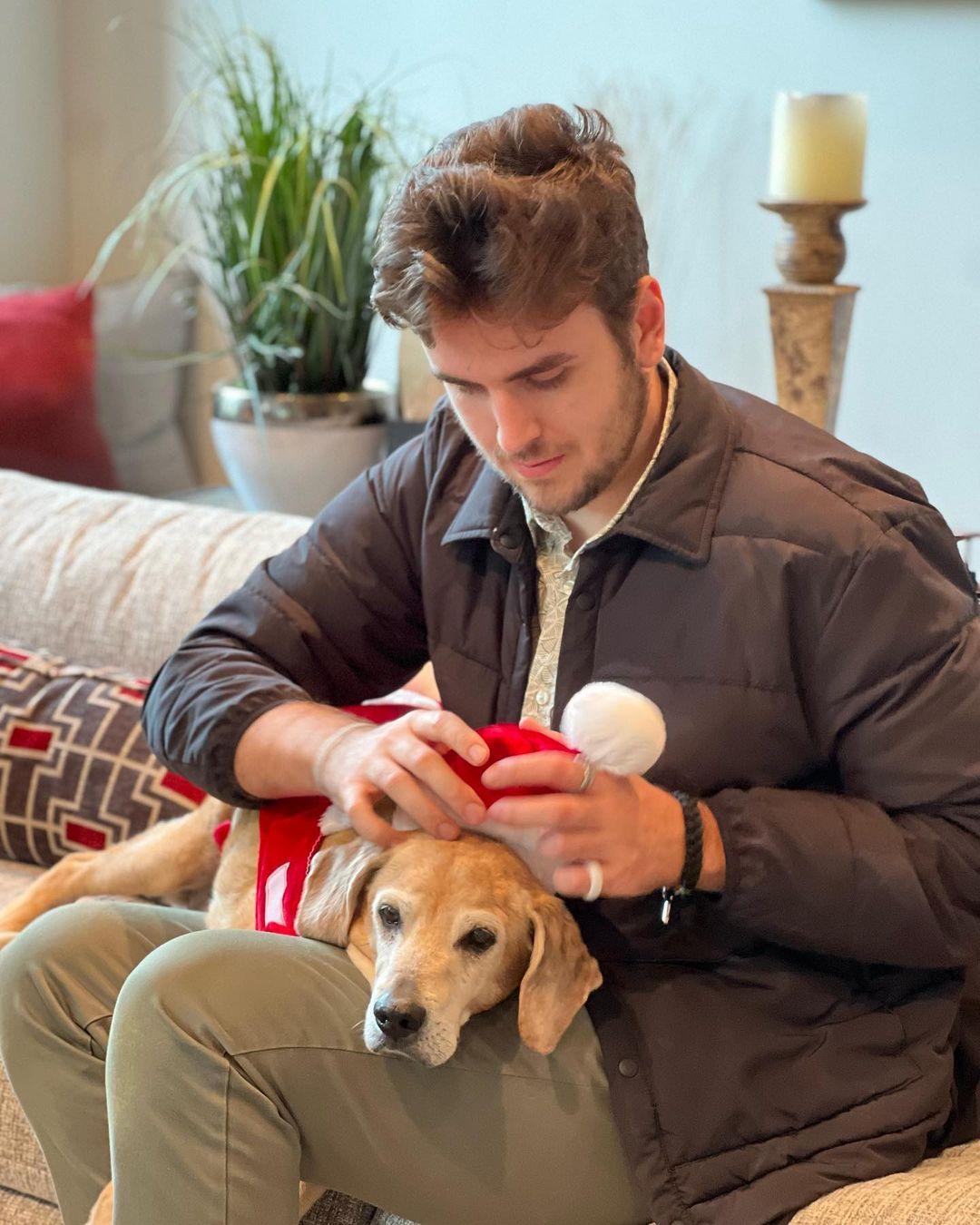 Joe Brown and Buster the Beagle