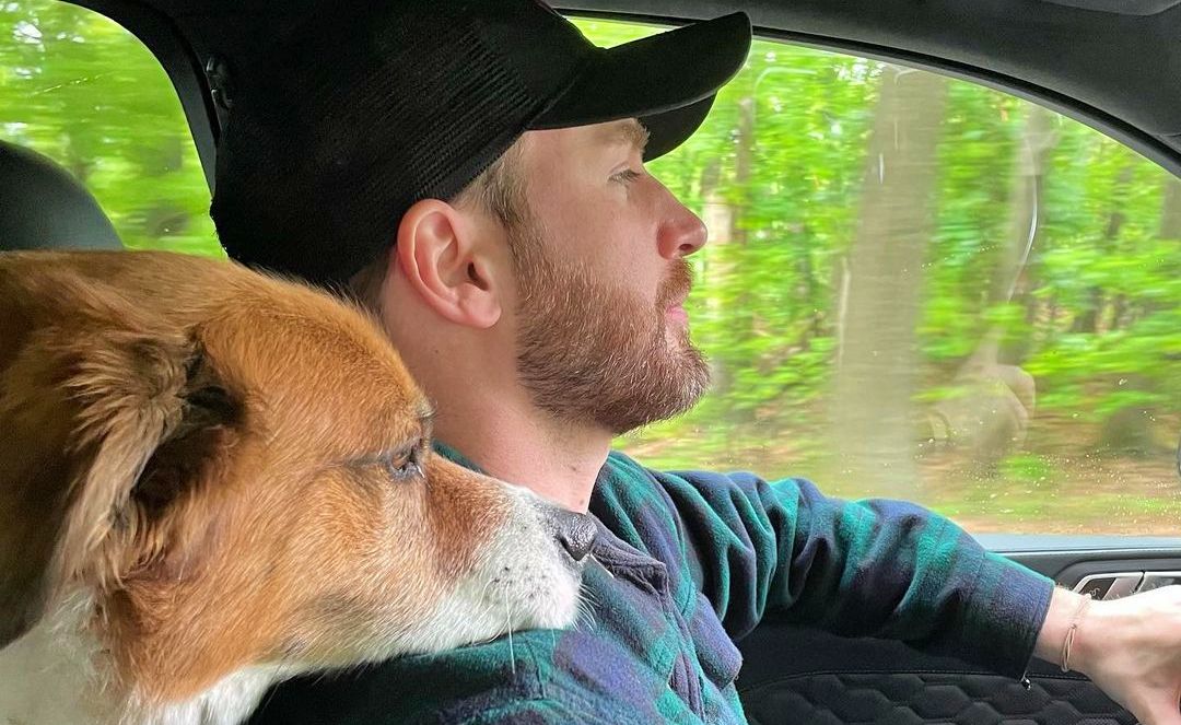 Chris Evans opens up about his adopted dog, Dodger