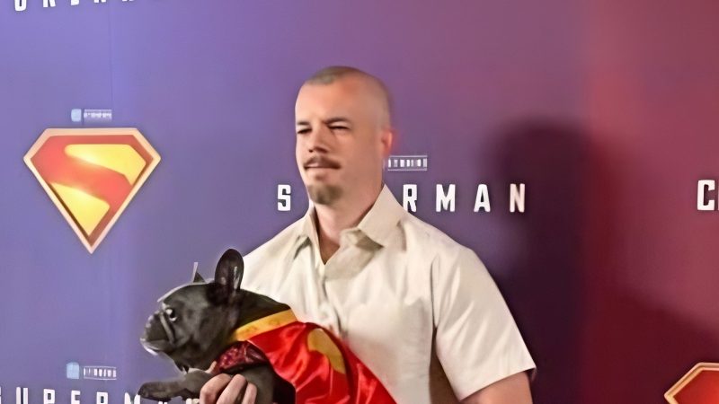 Actor Russell Tovey with Rocky - Instagram